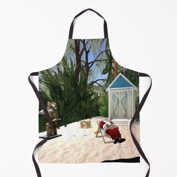 Item preview, santa in summer designed and sold by The Poette.