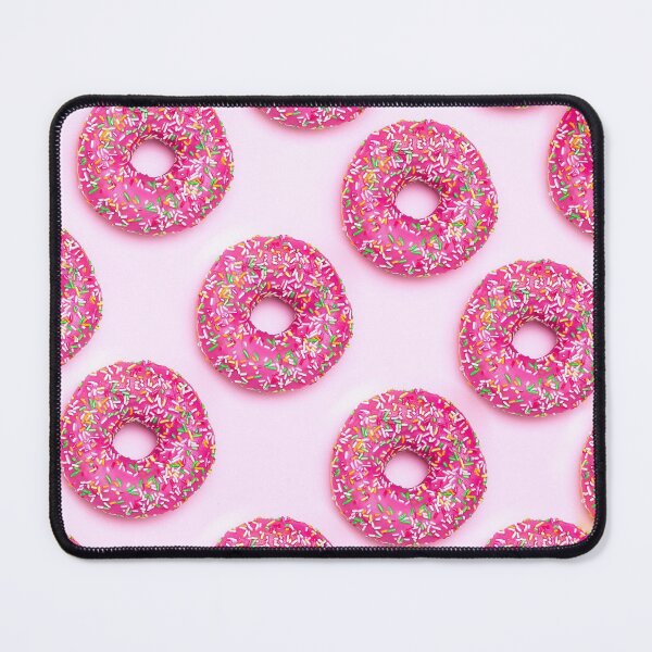 Item preview, Pink Strawberry Frosted Delicious Doughnut Dessert designed and sold by newburyboutique.