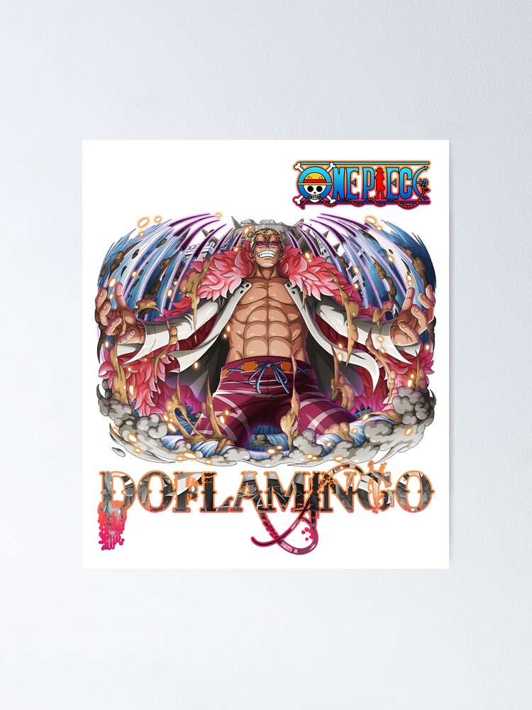 Doflamingo one piece Poster for Sale by herocloth