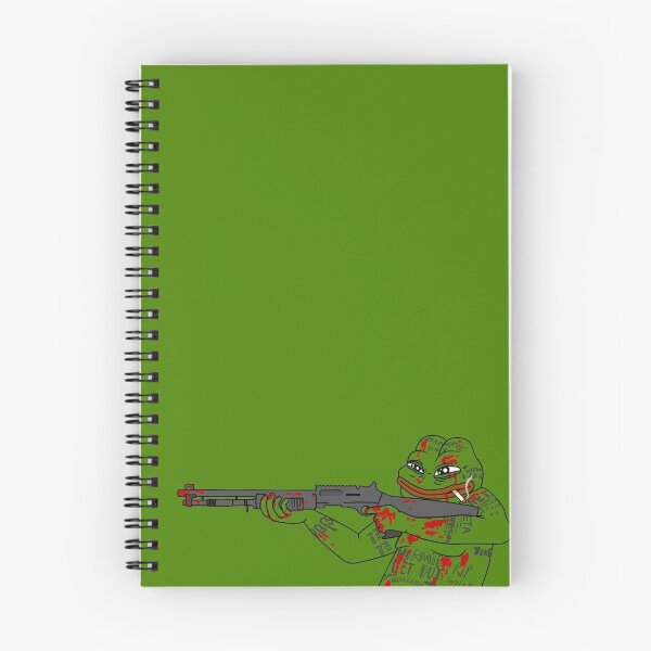 Item preview, Pepe Shooting With Rifle Weapon Vector Illustration designed and sold by ShopEasy9.
