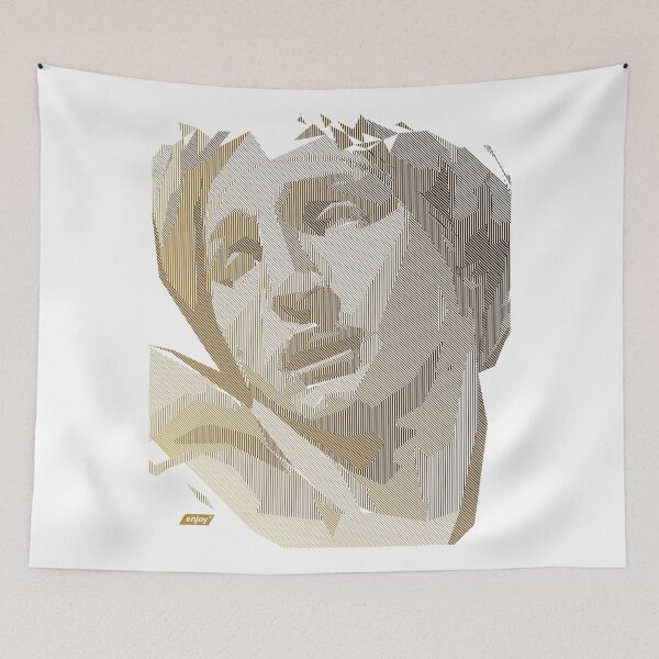 Item preview, Dawn Scanlinee Portrait | GOLD designed and sold by  Enjoy Artwork .