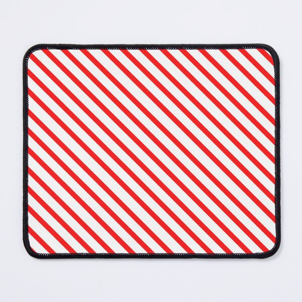 Item preview, Classic Diagonal Stripe | Red and White designed and sold by WordsToArt.