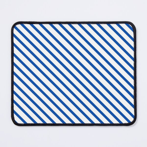 Item preview, Classic Diagonal Stripe | Blue and White designed and sold by WordsToArt.