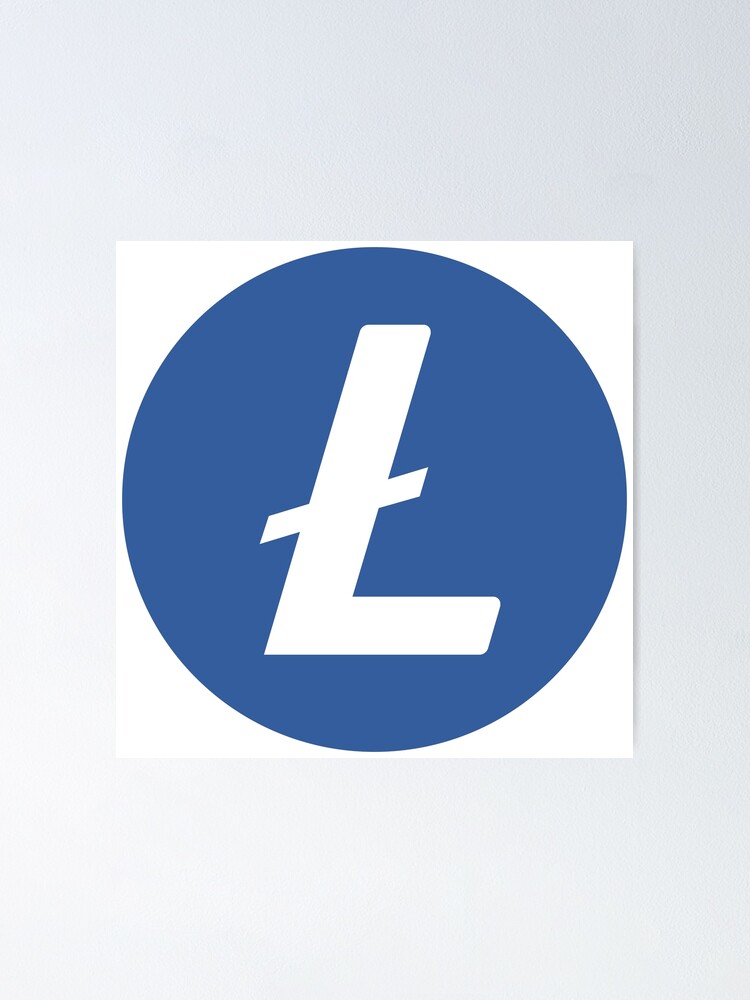 Litecoin LTC logo Litecoin LTC Coin t shirt LTC crypto t shirt