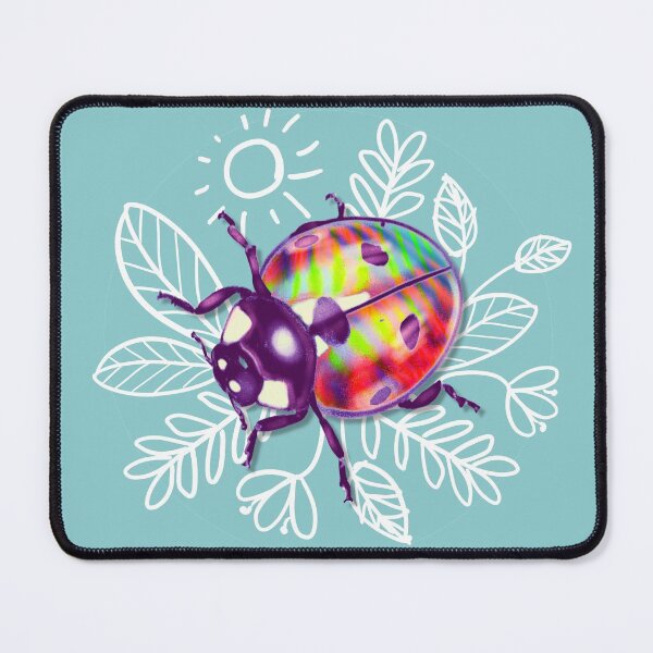 Item preview, Ladybug Insect Pattern designed and sold by techno-mantis.