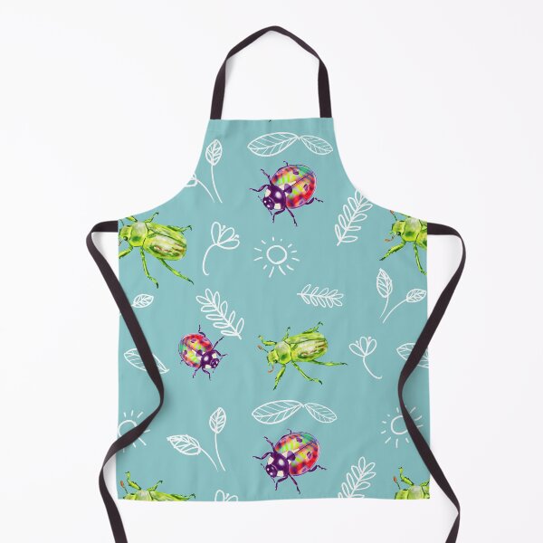 Item preview, Ladybug Insect Pattern designed and sold by techno-mantis.
