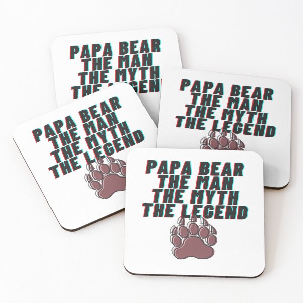 Item preview, Papa Bear The Man The Myth The Legend  designed and sold by Alexa5454.