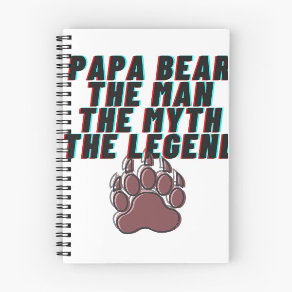 Item preview, Papa Bear The Man The Myth The Legend  designed and sold by Alexa5454.