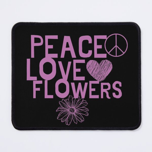 Item preview, Copy of Peace Love Flowers Simple Modern Design designed and sold by EarthArtDesigns.