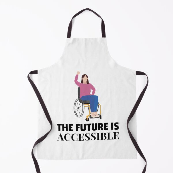 Item preview, THE FUTURE IS ACCESSIBLE  STICKER designed and sold by DiscoVibes.