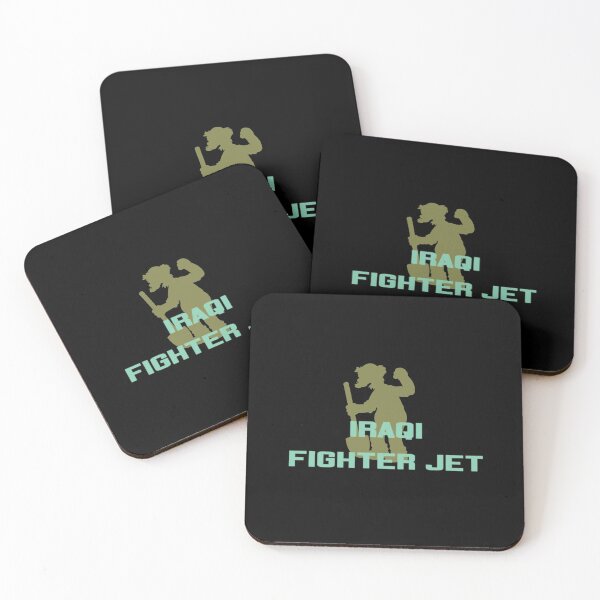 Item preview, IRAQI FIGHTER JET (black background) designed and sold by kidofwgkta.