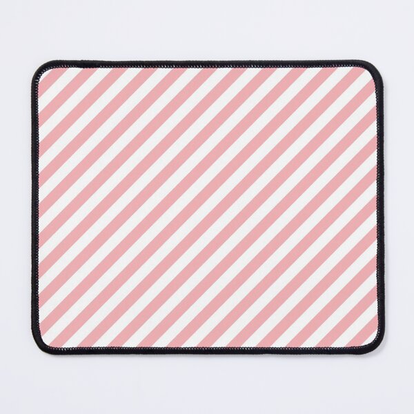 Item preview, Pink & White Diagonal Stripes designed and sold by newburyboutique.