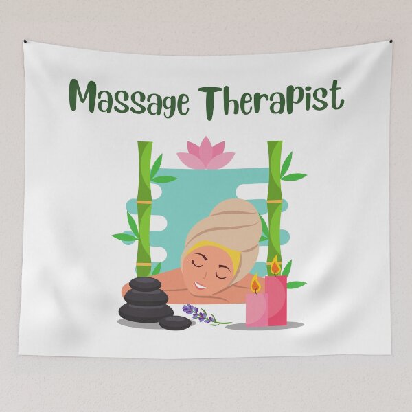 Item preview, Massage Therapist Bamboo Candle Lotus Flower designed and sold by silviaol.