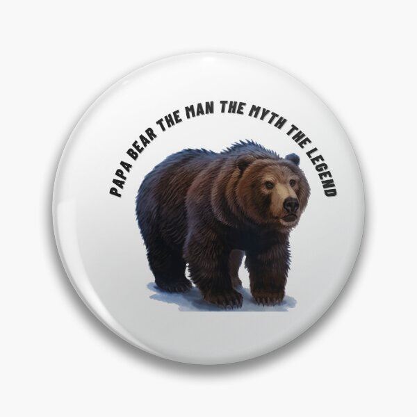 Item preview, Papa Bear The Man The Myth The Legend  designed and sold by Alexa5454.