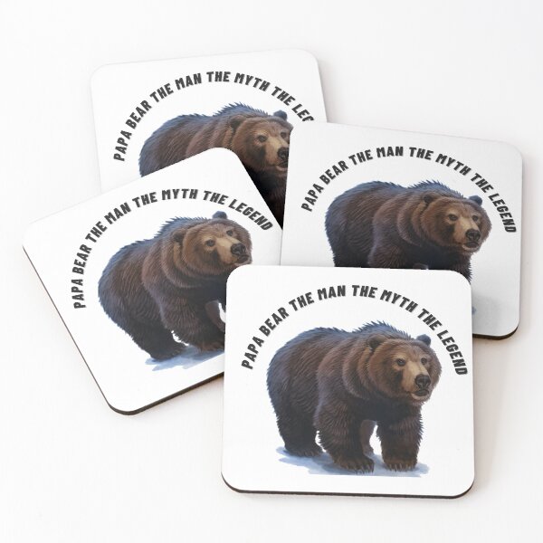 Item preview, Papa Bear The Man The Myth The Legend  designed and sold by Alexa5454.