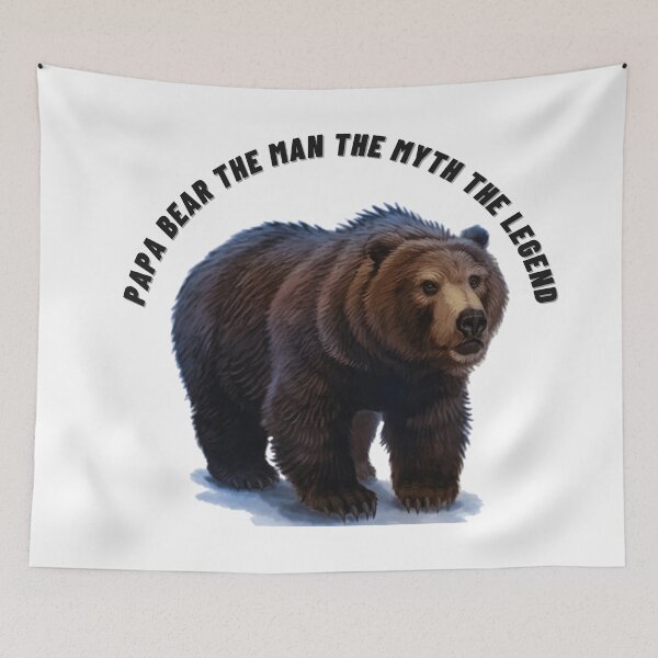 Item preview, Papa Bear The Man The Myth The Legend  designed and sold by Alexa5454.