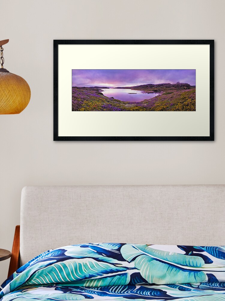 Thumbnail 2 of 7, Framed Art Print, Rocky Valley Lake, Falls Creek, Victoria, Australia designed and sold by Chockstone.