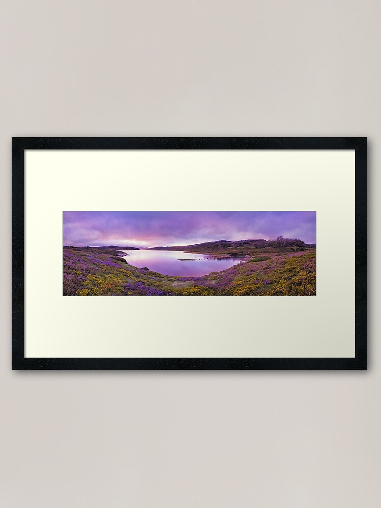 Thumbnail 1 of 7, Framed Art Print, Rocky Valley Lake, Falls Creek, Victoria, Australia designed and sold by Chockstone.