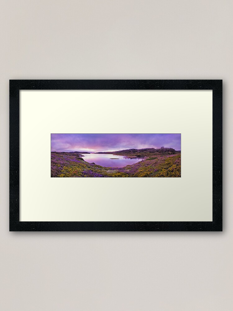 Thumbnail 1 of 7, Framed Art Print, Rocky Valley Lake, Falls Creek, Victoria, Australia designed and sold by Chockstone.