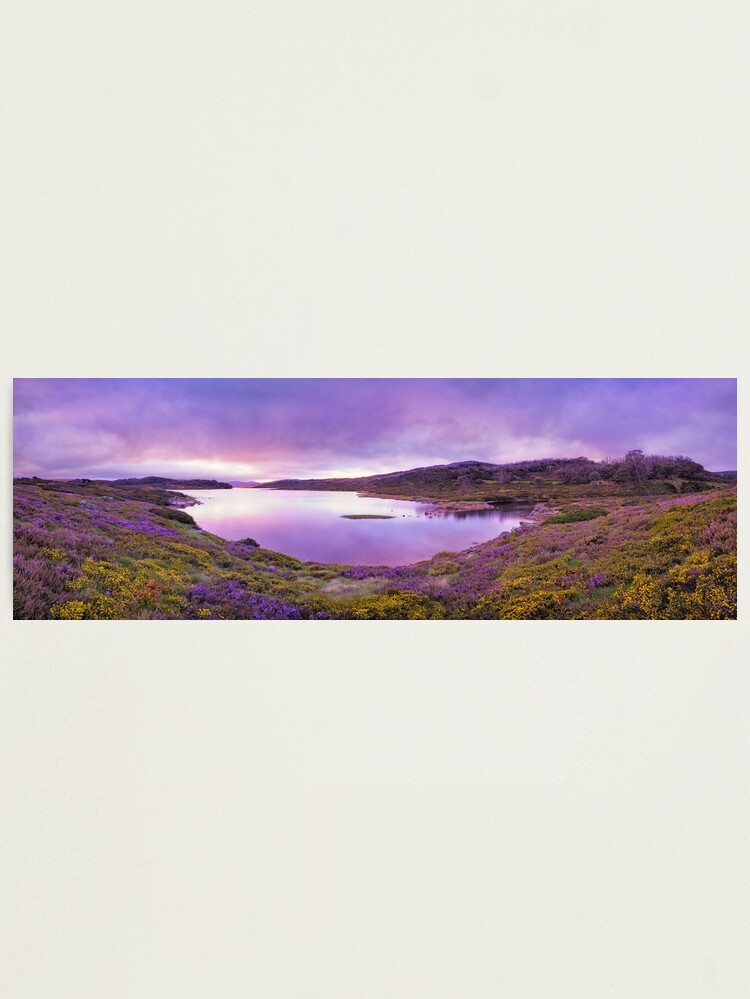 Thumbnail 1 of 3, Photographic Print, Rocky Valley Lake, Falls Creek, Victoria, Australia designed and sold by Chockstone.