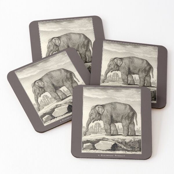 Item preview, 18th C. Female Elephant designed and sold by historicimage.