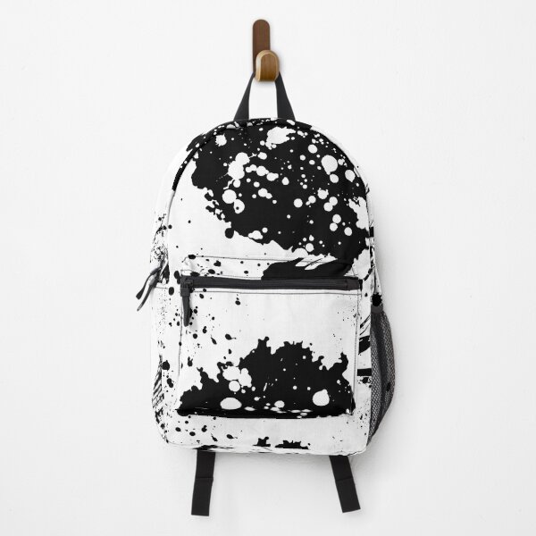 Item preview, Black and White Paint Splatter | Design designed and sold by WordsToArt.
