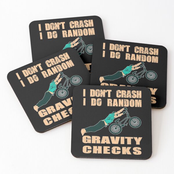 Item preview, I Don't Crash I Do Random Gravity Checks designed and sold by franktact.