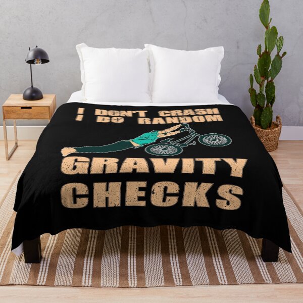 Item preview, I Don't Crash I Do Random Gravity Checks designed and sold by franktact.