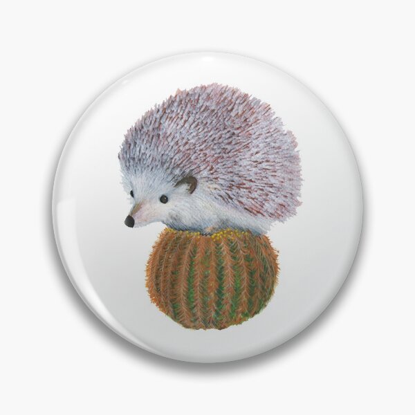 Item preview,  Hedgehog in high quality, hand-drawn illustration designed and sold by lluviascendente.