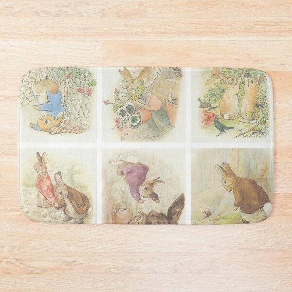 Artikelvorschau, Beatrix Potter Peter Rabbit und Benjamin Bunny Sticker Pack entworfen und verkauft von Pinkmagenta.