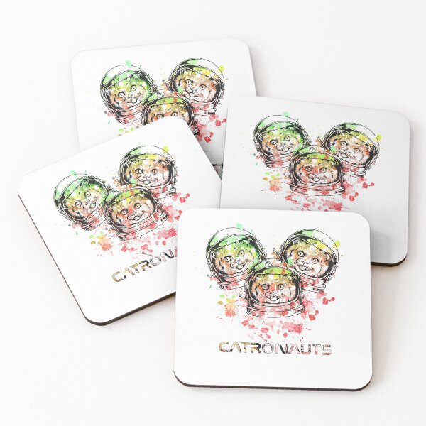 Item preview, ASTRONAUT CATS- CATRONAUTS designed and sold by FOSLIGHT.