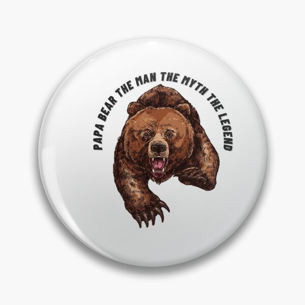 Item preview, papa Bear The Man The Myth The Legend  designed and sold by Alexa5454.