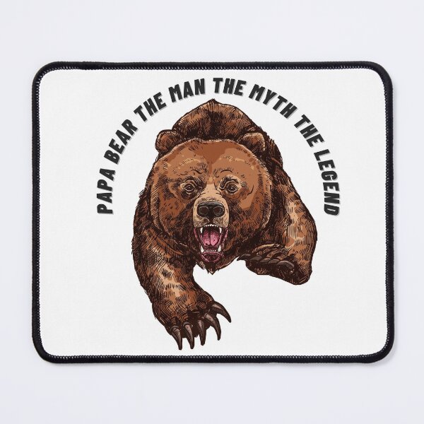 Item preview, papa Bear The Man The Myth The Legend  designed and sold by Alexa5454.