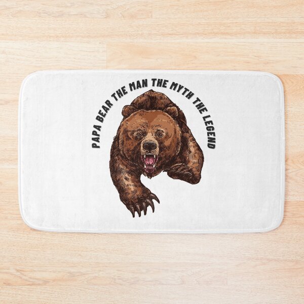 Item preview, papa Bear The Man The Myth The Legend  designed and sold by Alexa5454.
