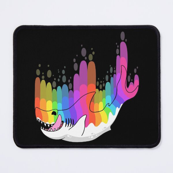 Item preview, Rainbow Shark | Freefalling designed and sold by Oddmon.