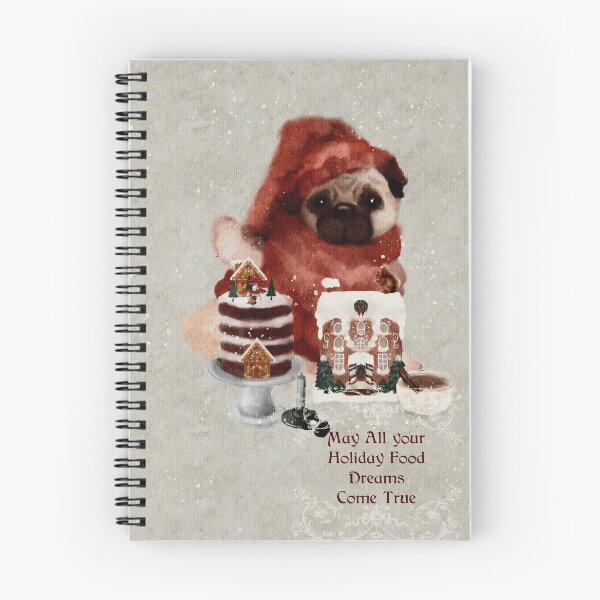 Item preview, Pug Life| Winter Fawn Pug Decides Between Two Gingerbread Houses| Funny Christmas Quote designed and sold by Monica Laipple.