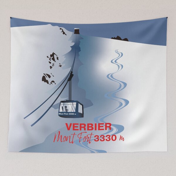 Item preview, Verbier Mont Fort 3330m Switzerland designed and sold by leewarddesign.
