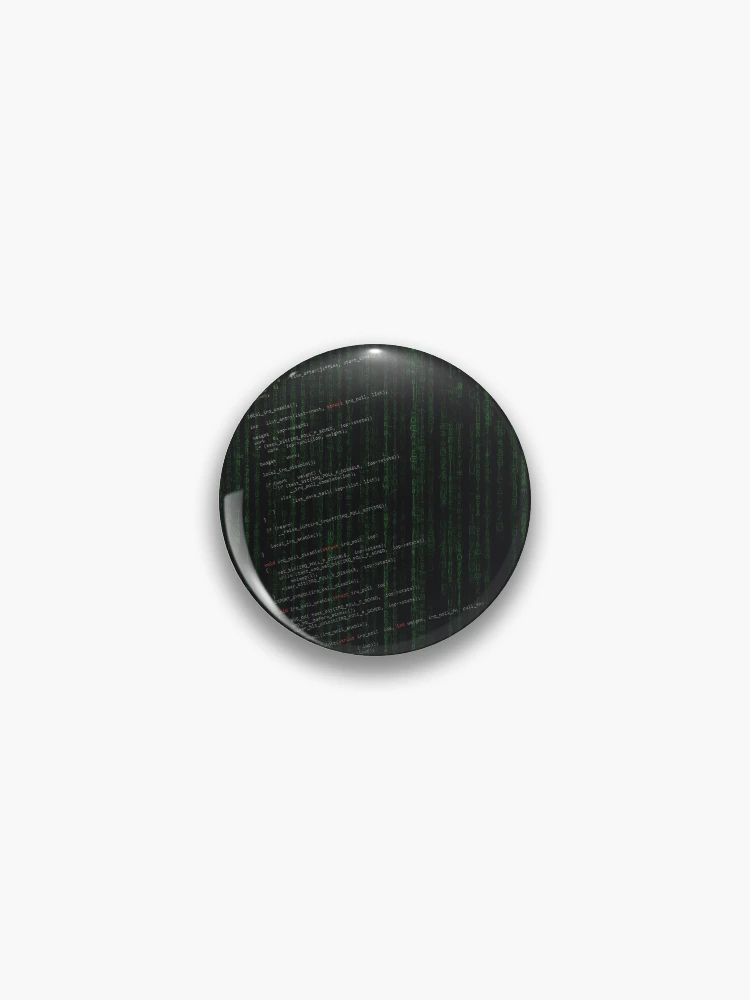 Thumbnail 1 of 3, Pin, Linux kernel code designed and sold by mandelbrotset.