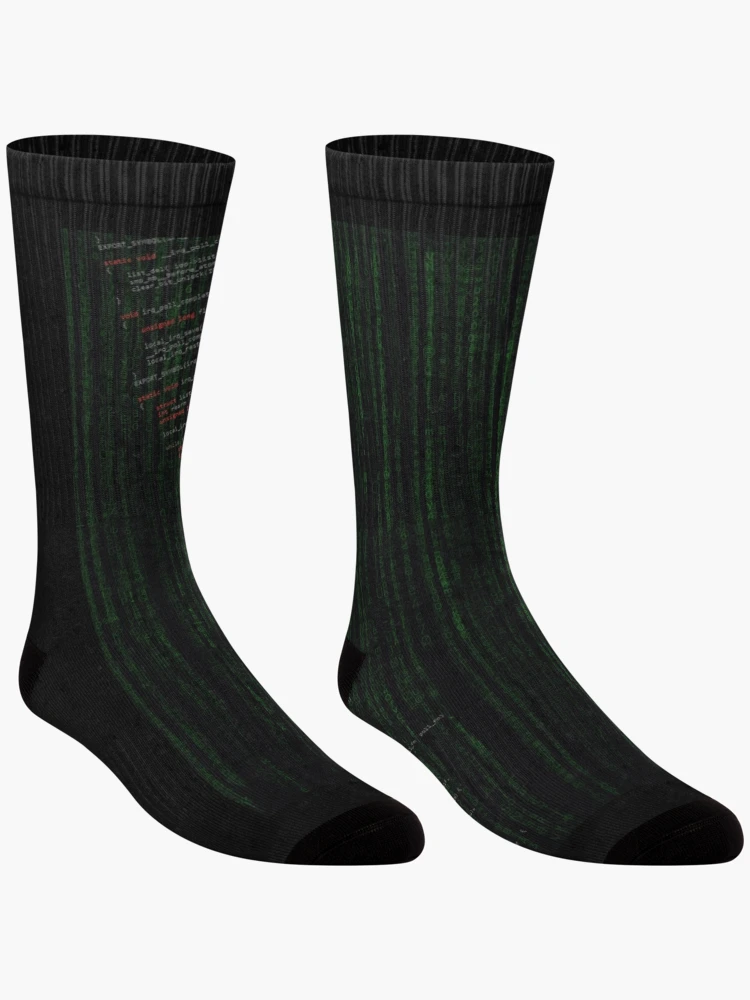 Thumbnail 3 of 5, Socks, Linux kernel code designed and sold by mandelbrotset.