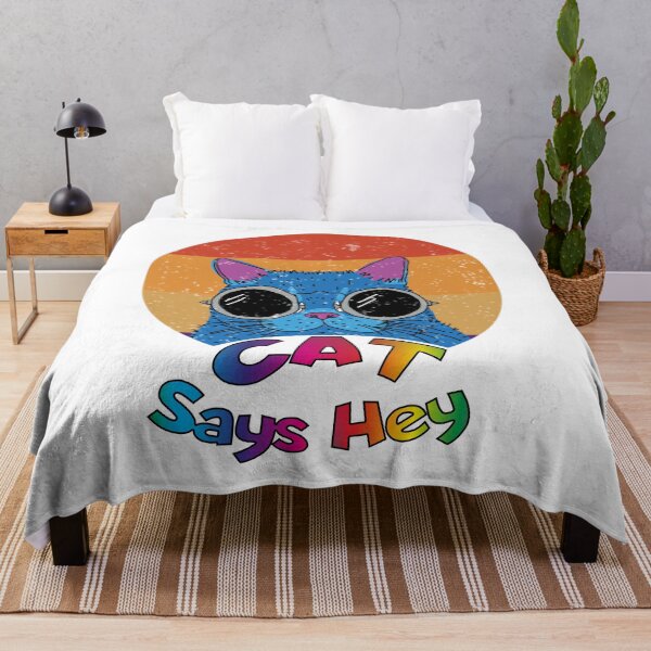 Item preview, Cat With Glasses Says Hey designed and sold by storefoxmix.