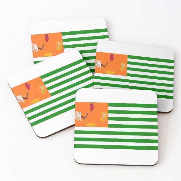 Item preview, Provincial Irish-American Flag designed and sold by Freihalt.