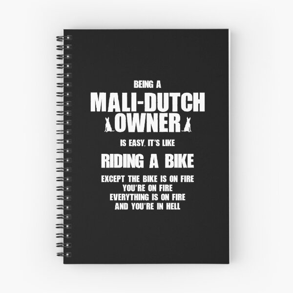 Item preview, Mali-Dutch Owner Easy Like Riding A Bike, on Fire in Hell designed and sold by Guarddogdrive.