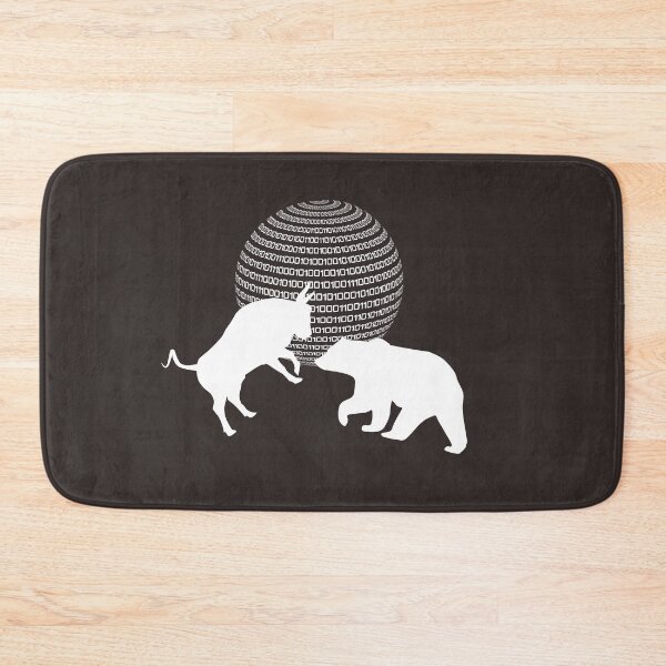 Item preview, Bear and Bull market- Funny gift – Market lover - Unique gift for stock market, crypto, options trader, forex traders and day traders  designed and sold by TradingTeesKids.