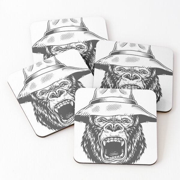 Item preview, Gorilla head in gray designed and sold by PherppaXz.