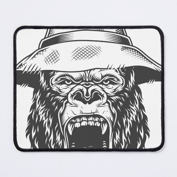 Item preview, Gorilla head in gray designed and sold by PherppaXz.