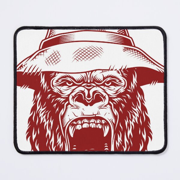 Item preview, Gorilla head in red designed and sold by PherppaXz.