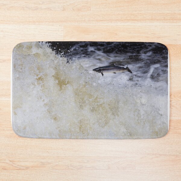 Item preview, Atlantic salmon leaping designed and sold by chanonry.