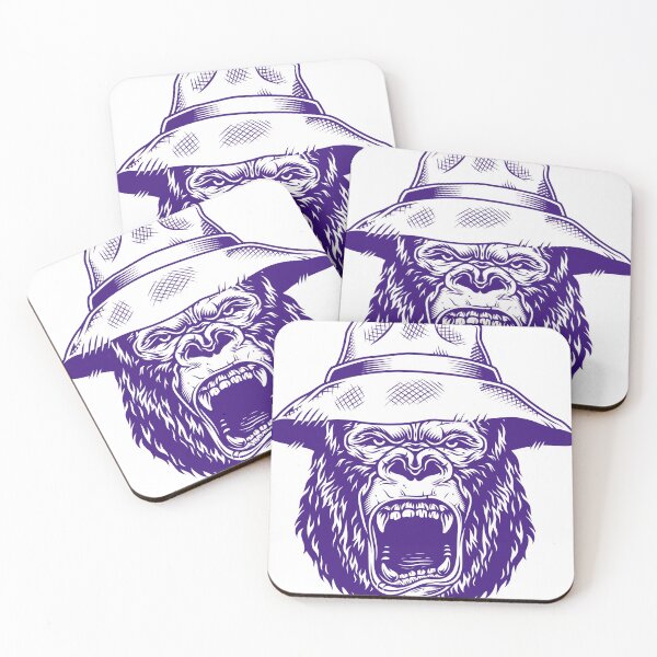 Item preview, Gorilla head in blue designed and sold by PherppaXz.