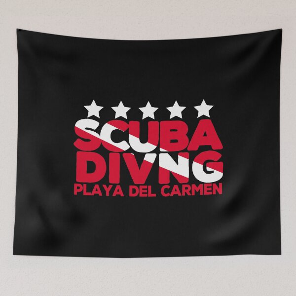 Item preview, Playa Del Carmen Scuba Diving Souvenir designed and sold by StudioAquaLumos.