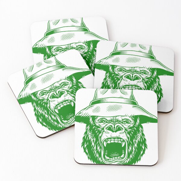 Item preview, Gorilla head in green designed and sold by PherppaXz.